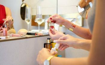 přípravy na večerní párty - Brno